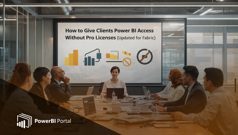 Power BI Client Access Without Pro Licenses | Fabric Guide