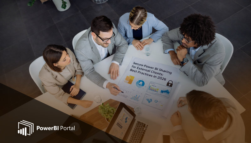 Secure Power BI Sharing for External Clients: 2026 Guide